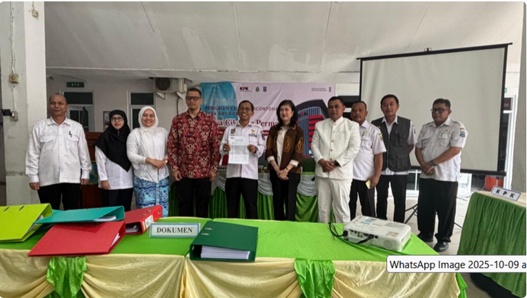 Desa Cikande Permai Ditetapkan Sebagai Desa Percontohan Anti Korupsi