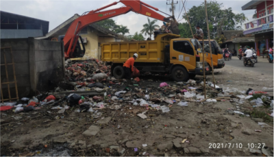 Foto lokasi Bumdes Sebelum di bangun 7 Tahun yg lalu, lahan tersebut merupakan TPS