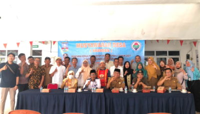 Galery Foto Kegiatan Musyawarah Desa (Musdes) Penyusunan Rencana Kerja Pemerintah Desa (RKP) Desa Cikande Permai Tahun 2027